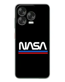 Чехол для ZTE Nubia V70 Design с картинкой «NASA — классика Red Blue» Чехол для ZTE Nubia V70 Design с картинкой «NASA — классика Red Blue»