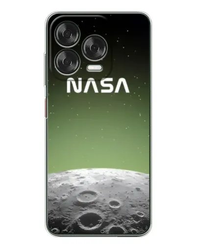 Чехол для ZTE Nubia V70 Design с картинкой «NASA — лунный градиент»