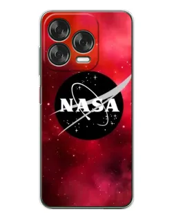Чехол для ZTE Nubia V70 Design с картинкой «NASA — красная туманность»