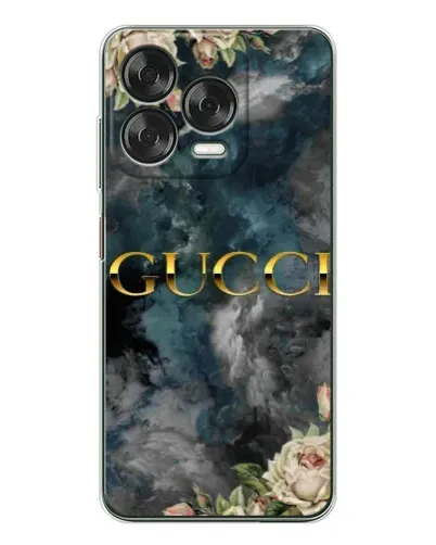 Чехол для ZTE Nubia V70 Design с картинкой «Абстрактные цветы Gucci» Чехол для ZTE Nubia V70 Design с картинкой «Абстрактные цветы Gucci»