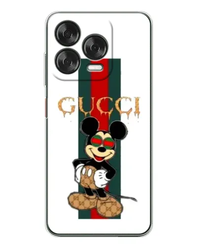Чехол для ZTE Nubia V70 Design с картинкой «Микки Маус Gucci — полосы» Чехол для ZTE Nubia V70 Design с картинкой «Микки Маус Gucci — полосы»