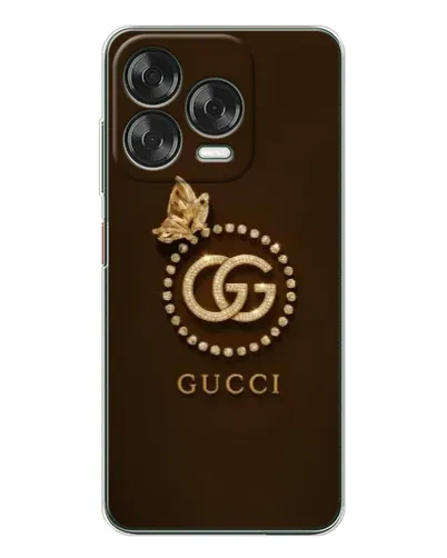 Чехол для ZTE Nubia V70 Design с картинкой «Gucci — золотая бабочка» Чехол для ZTE Nubia V70 Design с картинкой «Gucci — золотая бабочка»