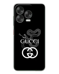 Чехол для ZTE Nubia V70 Design с картинкой «Gucci — серебряная змея»