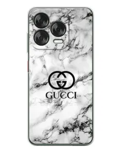Чехол для ZTE Nubia V70 Design с картинкой «Gucci — мраморный шик»