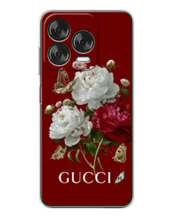Чехол для ZTE Nubia V70 Design с картинкой «Gucci —  сад»