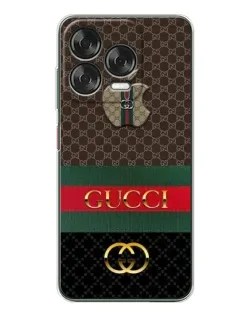 Чехол для ZTE Nubia V70 Design с картинкой «Gucci — брендированный десерт»