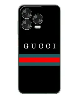 Чехол для ZTE Nubia V70 Design с картинкой «Gucci — красный пояс»