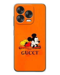 Чохол для ZTE Nubia V70 Design з картинкою «Міккі Маус Gucci — помаранч»