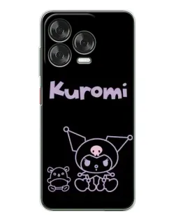 Чехол для ZTE Nubia V70 Design с картинкой «Kuromi — черный минимализм» Чехол для ZTE Nubia V70 Design с картинкой «Kuromi — черный минимализм»