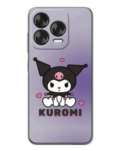 Чехол для ZTE Nubia V70 Design с картинкой «Kuromi — фиолетовый арт»