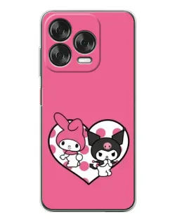 Чехол для ZTE Nubia V70 Design с картинкой «Kuromi и My Melody» Чехол для ZTE Nubia V70 Design с картинкой «Kuromi и My Melody»