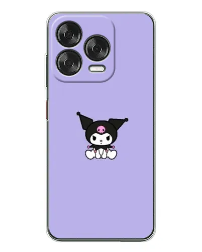 Чехол для ZTE Nubia V70 Design с картинкой «Kuromi — фиолетовый минимализм»