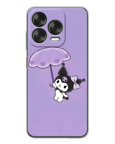 Чехол для ZTE Nubia V70 Design с картинкой «Kuromi с зонтиком»