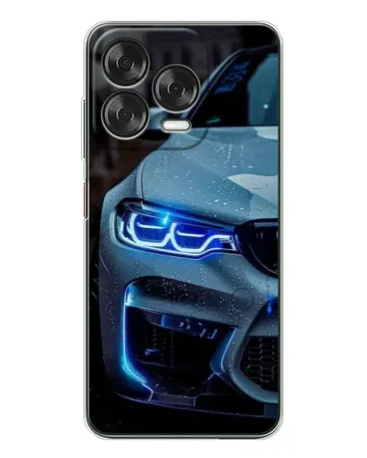 Чехол для ZTE Nubia V70 Design с картинкой «Взгляд BMW с синими фарами» Чехол для ZTE Nubia V70 Design с картинкой «Взгляд BMW с синими фарами»