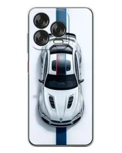 Чехол для ZTE Nubia V70 Design с картинкой «Вид сверху — BMW M» Чехол для ZTE Nubia V70 Design с картинкой «Вид сверху — BMW M»