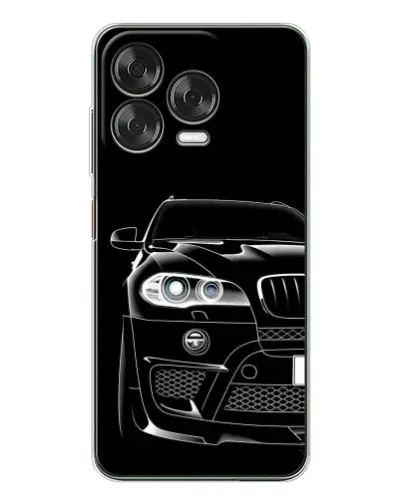 Чехол для ZTE Nubia V70 Design с картинкой «Темный силуэт BMW» Чехол для ZTE Nubia V70 Design с картинкой «Темный силуэт BMW»