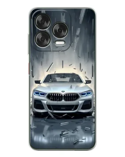Чехол для ZTE Nubia V70 Design с картинкой «BMW в свете фар» Чехол для ZTE Nubia V70 Design с картинкой «BMW в свете фар»