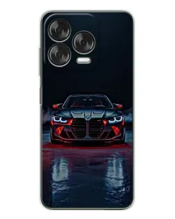 Чехол для ZTE Nubia V70 Design с картинкой «BMW на мокрой дороге»