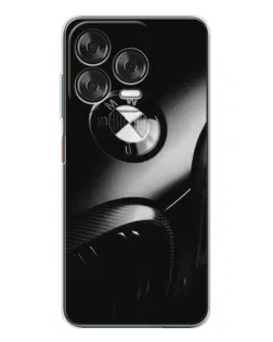 Чехол для ZTE Nubia V70 Design с картинкой «Эмблема BMW — макро»