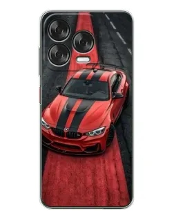 Чехол для ZTE Nubia V70 Design с картинкой «BMW на красной дорожке»