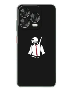 Чохол для ZTE Nubia V70 Design з картинкою «PUBG — силует воїна»