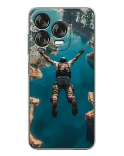 Чохол для ZTE Nubia V70 Design з картинкою «PUBG — вільне падіння»
