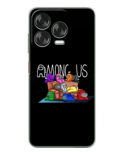 Чохол для ZTE Nubia V70 Design з картинкою «Логотип Among Us»