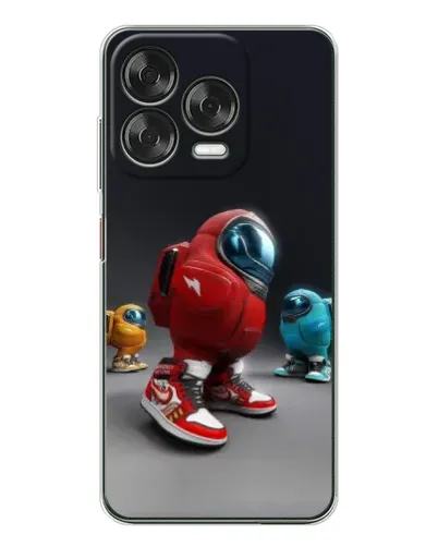 Чохол для ZTE Nubia V70 Design з картинкою «Among Us — 3D стиль»