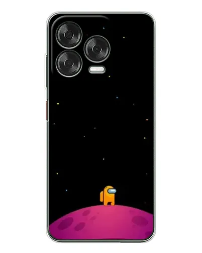 Чохол для ZTE Nubia V70 Design з картинкою «Самотній герой на планеті»
