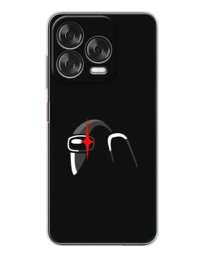 Чохол для ZTE Nubia V70 Design з картинкою «Among Us шолом»