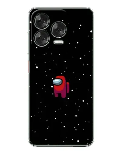 Чохол для ZTE Nubia V70 Design з картинкою «Червоний Among Us»