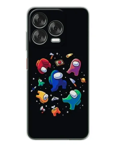 Чохол для ZTE Nubia V70 Design з картинкою «Among Us космос»