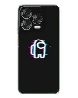 Чохол для ZTE Nubia V70 Design з картинкою «Among Us неон»