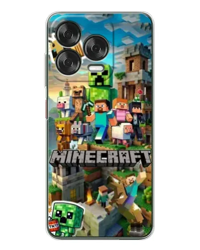 Чохол для ZTE Nubia V70 Design з картинкою «Замок Minecraft»