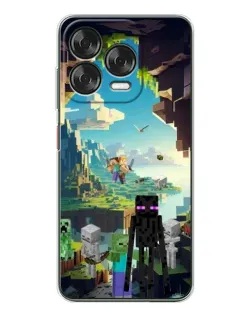 Чохол для ZTE Nubia V70 Design з картинкою «Ендермен у лісі»