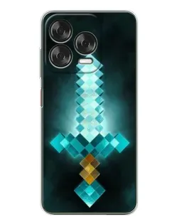 Чохол для ZTE Nubia V70 Design з картинкою «Алмазний меч неон»