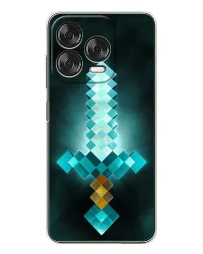 Чохол для ZTE Nubia V70 Design з картинкою «Алмазний меч неон»