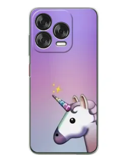 Чохол для ZTE Nubia V70 Design з картинкою «Єдиноріг градієнт»