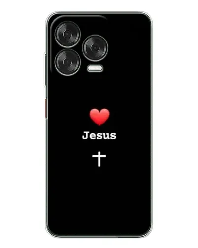 Чехол для ZTE Nubia V70 Design с картинкой «Сердце - Jesus» Чехол для ZTE Nubia V70 Design с картинкой «Сердце - Jesus»