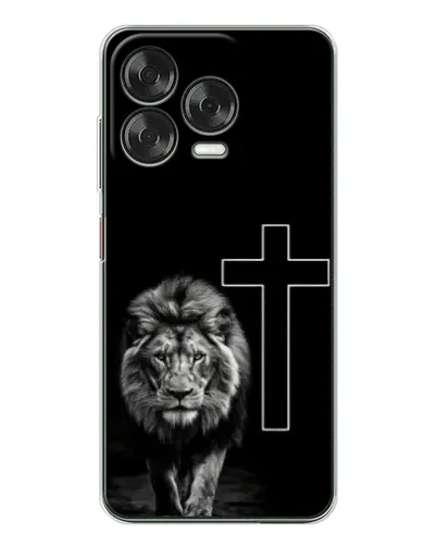 Чехол для ZTE Nubia V70 Design с картинкой «Лев и Крест» Чехол для ZTE Nubia V70 Design с картинкой «Лев и Крест»