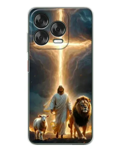 Чехол для ZTE Nubia V70 Design с картинкой «Лев Иуды и Свет» Чехол для ZTE Nubia V70 Design с картинкой «Лев Иуды и Свет»