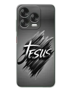 Чехол для ZTE Nubia V70 Design с картинкой «Надпись Jesus Graffiti»