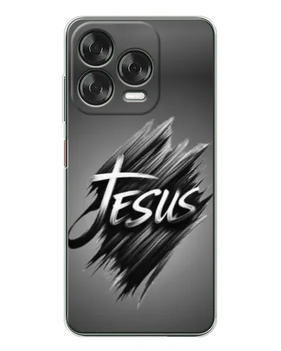 Чехол для ZTE Nubia V70 Design с картинкой «Надпись Jesus Graffiti» Чехол для ZTE Nubia V70 Design с картинкой «Надпись Jesus Graffiti»