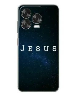 Чехол для ZTE Nubia V70 Design с картинкой «Звездное небо Jesus»