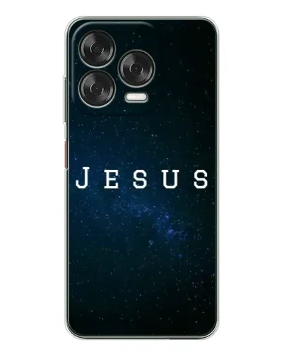 Чехол для ZTE Nubia V70 Design с картинкой «Звездное небо Jesus» Чехол для ZTE Nubia V70 Design с картинкой «Звездное небо Jesus»