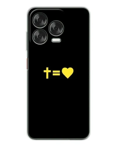 Чехол для ZTE Nubia V70 Design с картинкой «Сердце и Крест» Чехол для ZTE Nubia V70 Design с картинкой «Сердце и Крест»