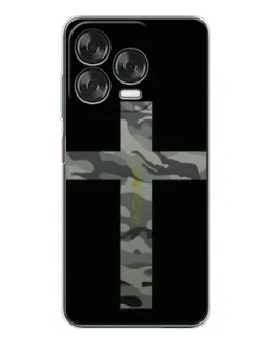 Чехол для ZTE Nubia V70 Design с картинкой «Милитари Крест»