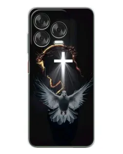 Чехол для ZTE Nubia V70 Design с картинкой «Голубь и Свет»