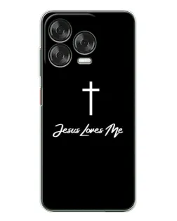 Чехол для ZTE Nubia V70 Design с картинкой «Иисус любит тебя»