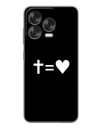 Чехол для ZTE Nubia V70 Design с картинкой «Крест и Сердце» Чехол для ZTE Nubia V70 Design с картинкой «Крест и Сердце»